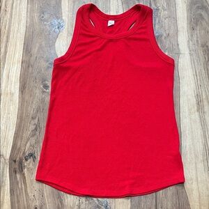 Old Navy Vibrant Red Tank Top
